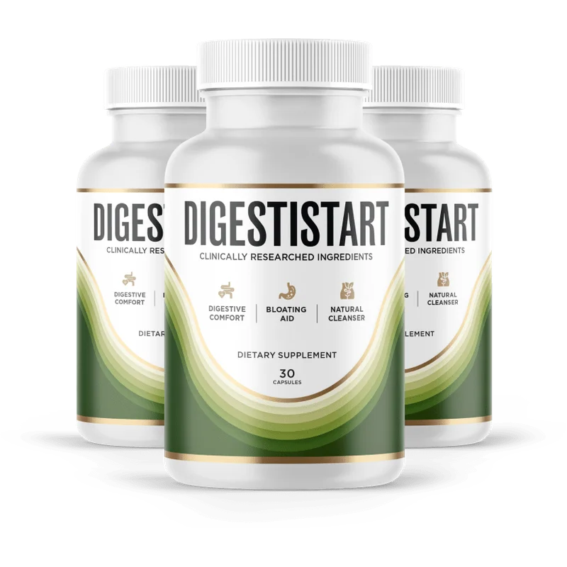 DigestiStart Longevity & Vitality Health — 3 Bottle / 90 Day Pack